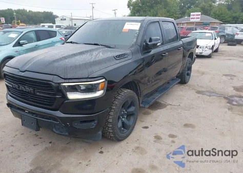 2019 Ram 1500 Big Horn/Lone Star 4X4 5'7 Box from USA, damaged, VIN 1C6SRFFT8KN607960